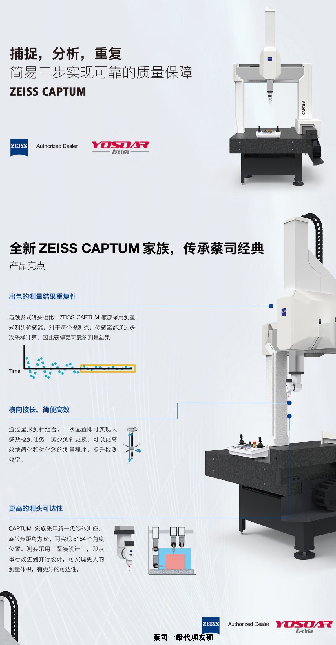 马鞍山蔡司三坐标CAPTUM